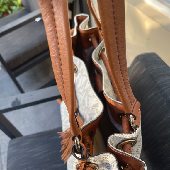 Michael kors Jet Set Large Gathered Vanilla tote - Picture 11 of 11